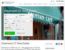 Tablet Screenshot of greenwichmoves.com